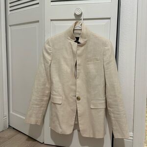 J Crew Regent Linen Blazer